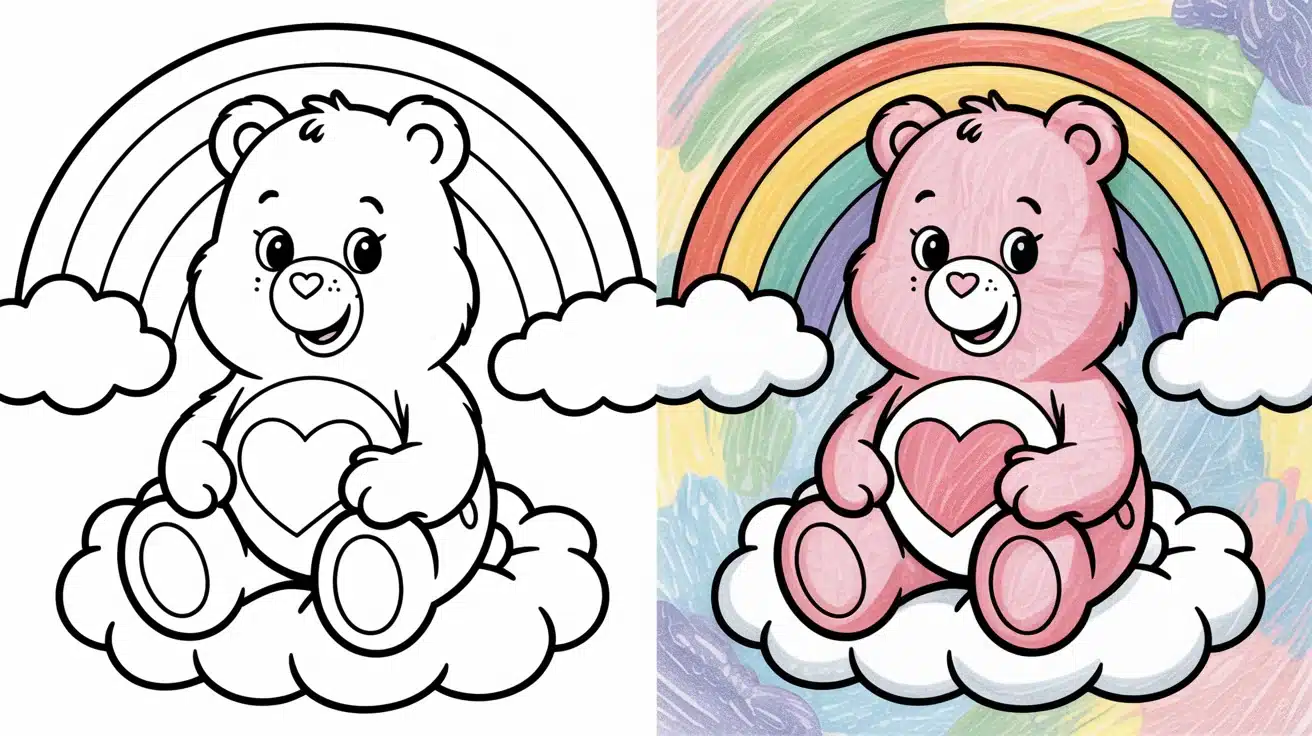 Care Bear Coloring Pages