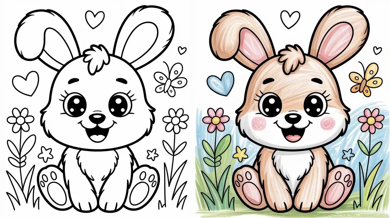 Cute Animal Coloring Pages