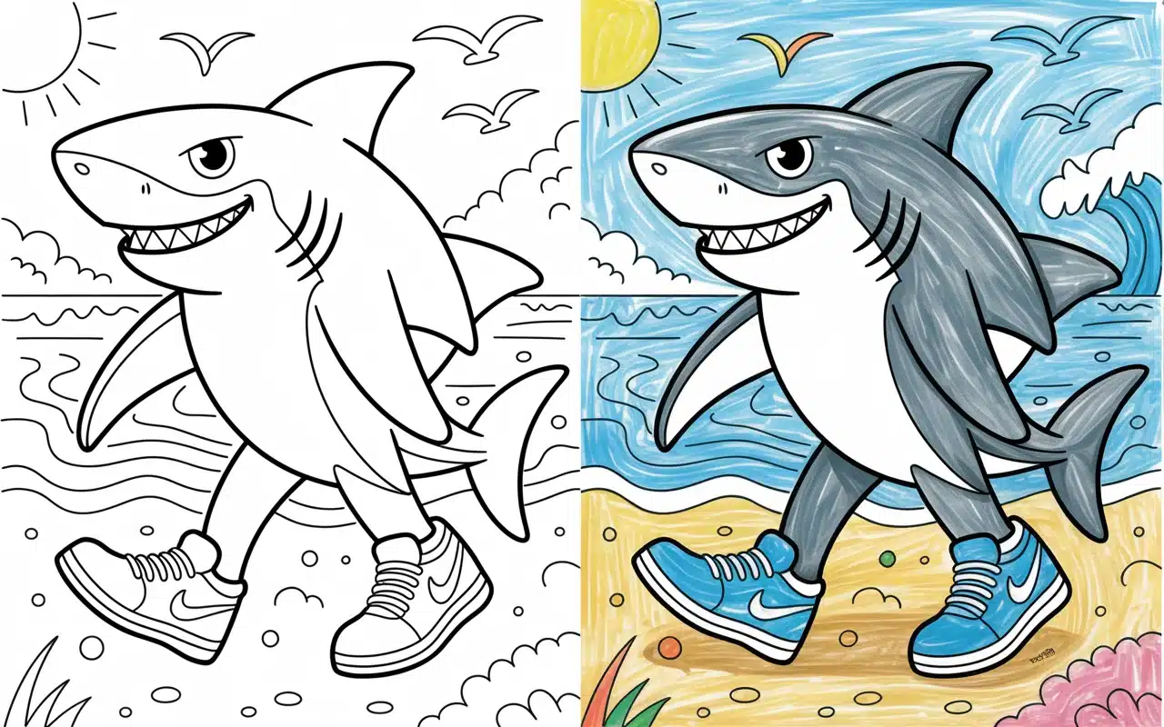 Italian Brainrot Coloring Pages