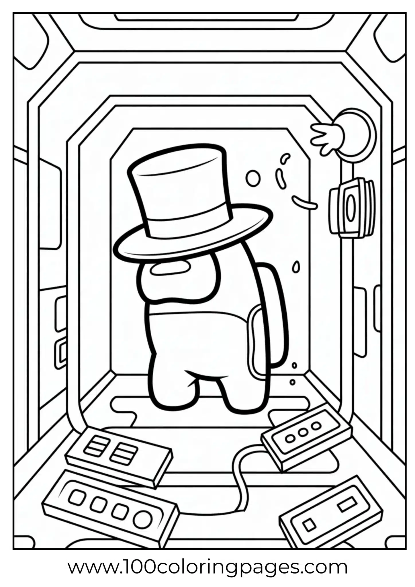 classy impostor with top hat