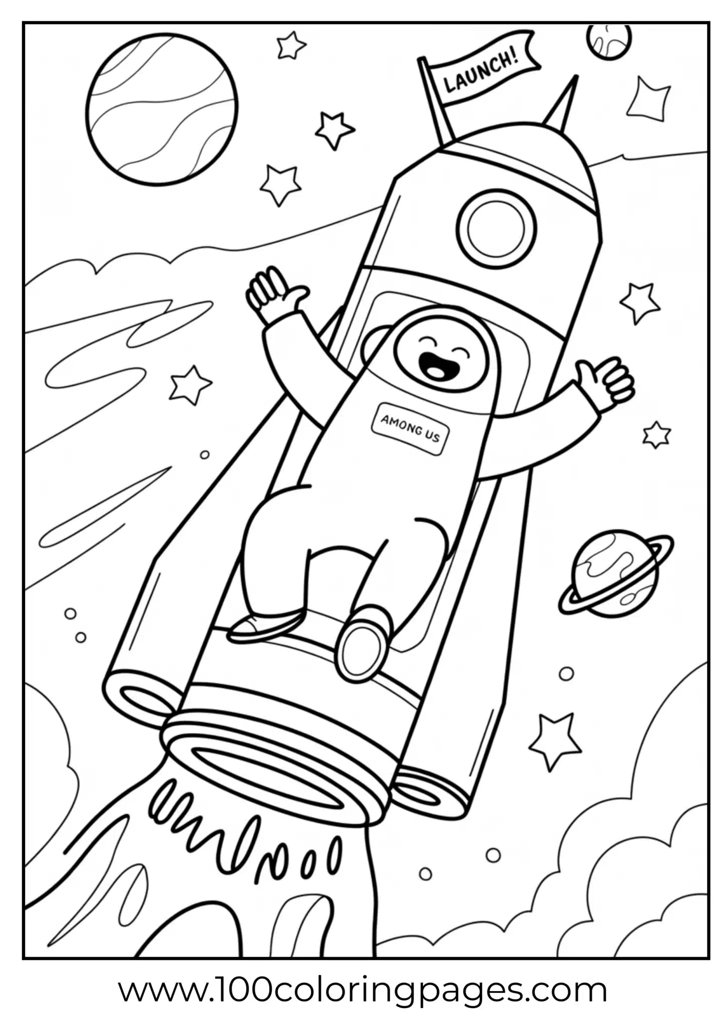 crewmate in fun launch tunnel