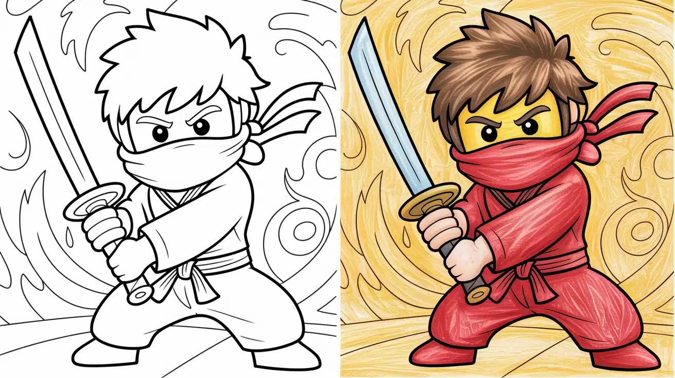 Ninjago Coloring Pages