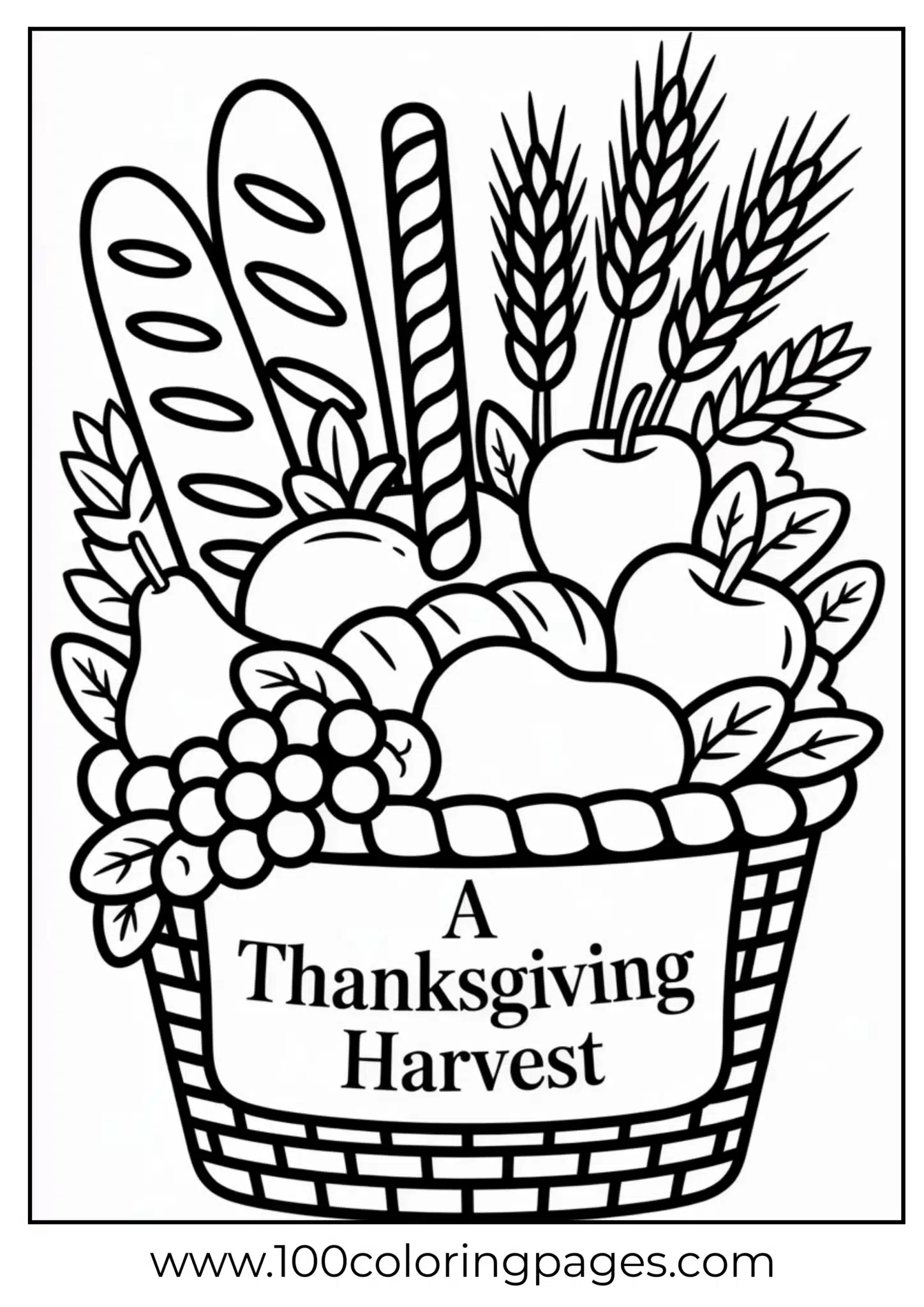 A bread basket on Thanksgiving