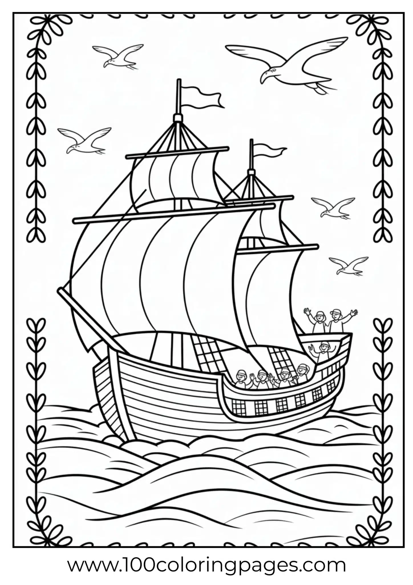 The Mayflower ship for Thanksgiving history