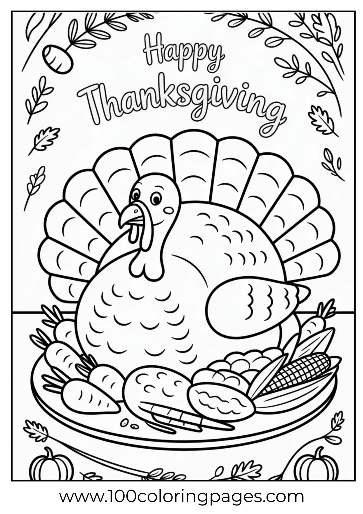 A stuffed turkey platter on Thanksgiving